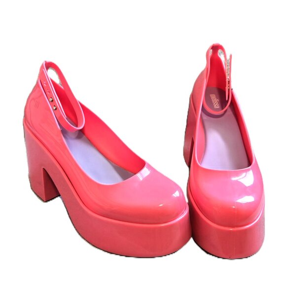 Melissa Pink Doll Platform Heel NWOT - Picture 5 of 5